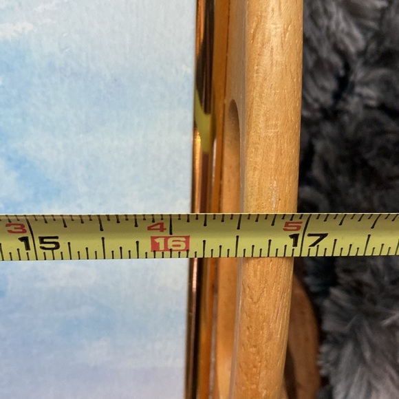 Floral Watercolor Art in Wooden Serving Tray made in Vancouver - Picture 14 of 16